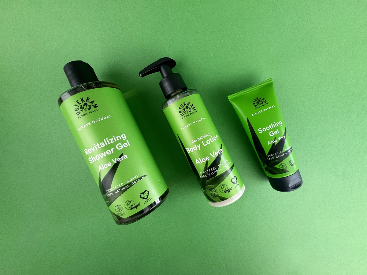 3 tolle Produkte der Aloe Vera Serie von Urtekram im Test